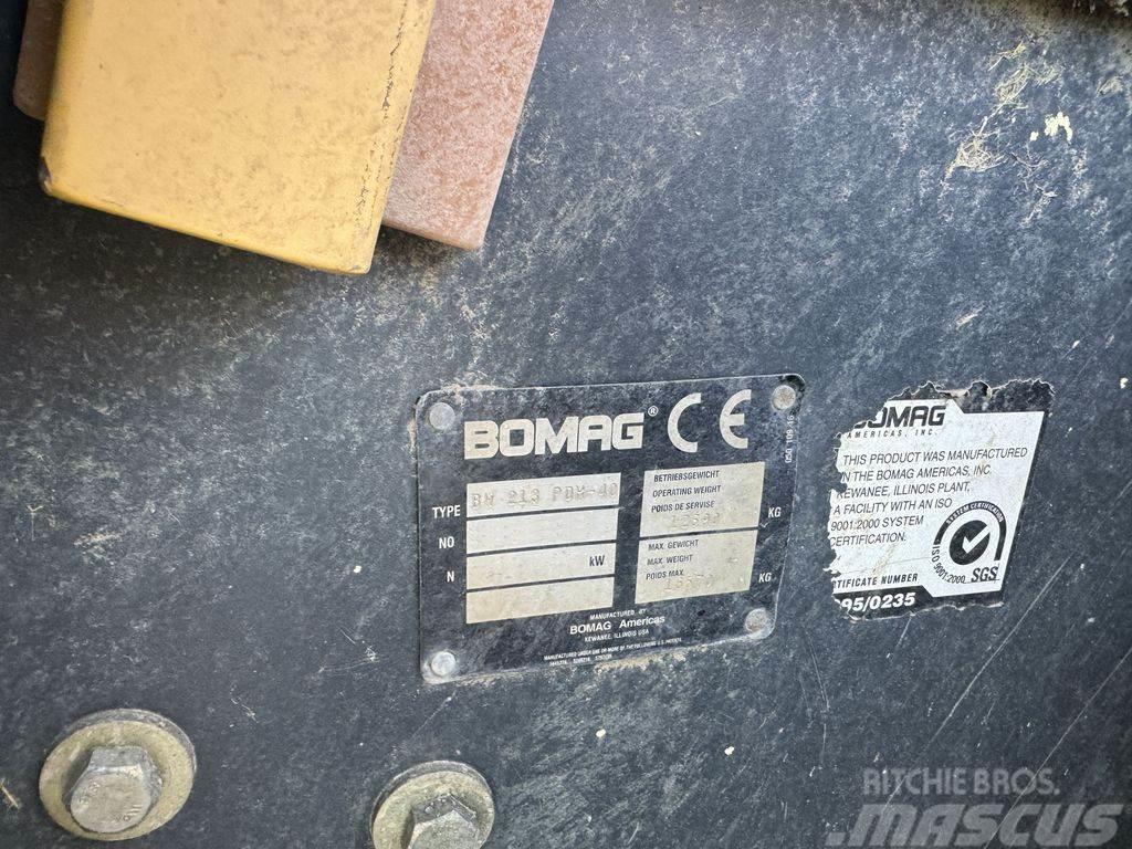 Bomag BW213-PDH-40 Atkritumu preses