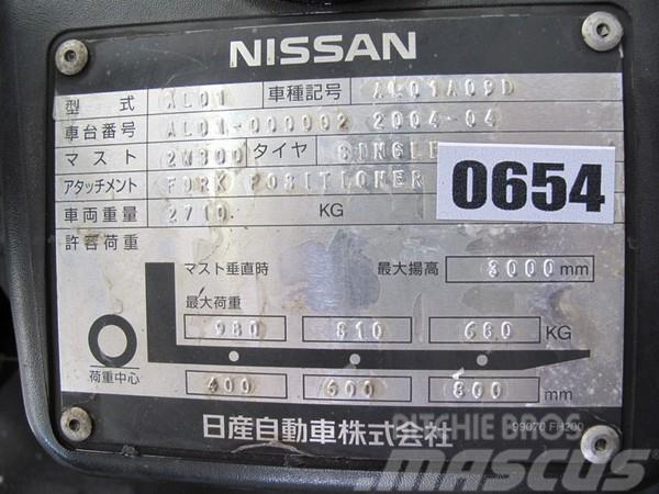 Nissan AL01A09D LPG tehnika