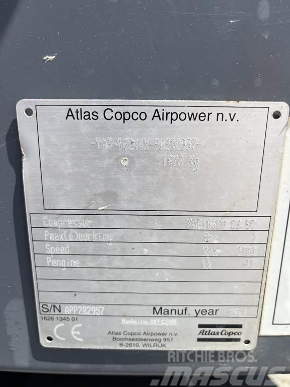 Atlas Copco XAS 186 DD Kompresori