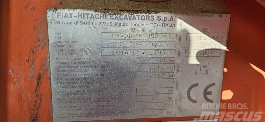 Fiat-Hitachi FB200.2 -4PS Ekskavatori-iekrāvēji