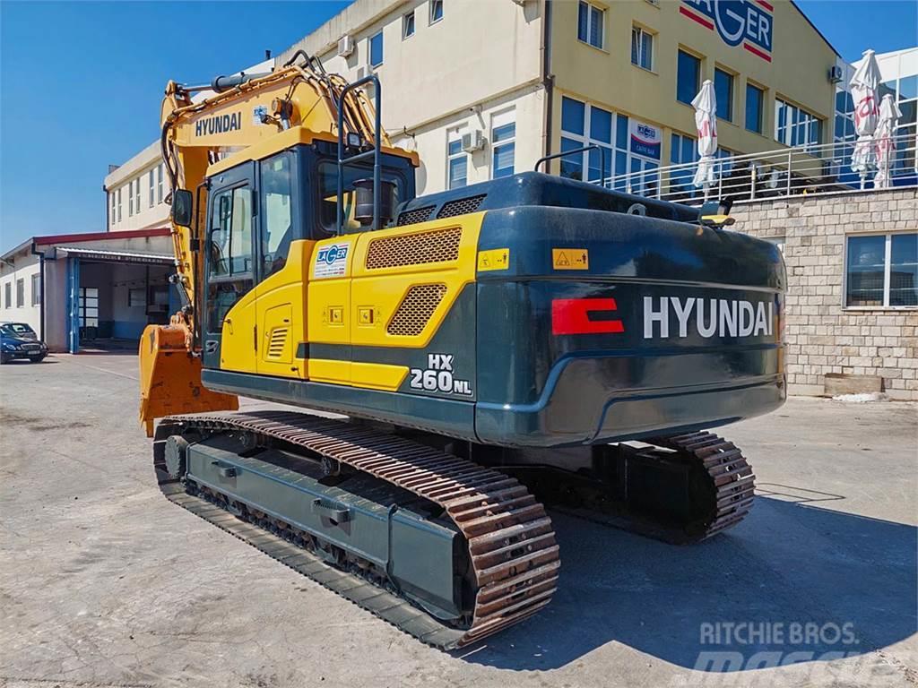 Hyundai HX260NL Kāpurķēžu ekskavatori