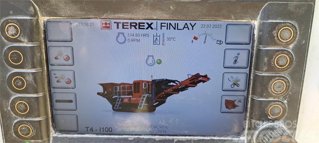 Terex Finlay I-100 Mobilie drupinātāji