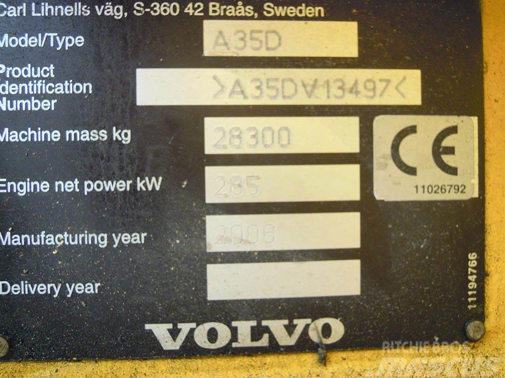 Volvo A35D Artikulētie pašizgāzēji