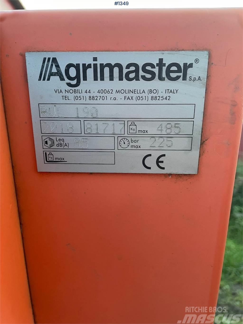 Agrimaster RVL 190 Cits lopbarības novācēju, kombainu aprīkojums