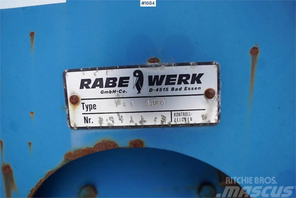 Rabe Werk PKE 300 Cita augsnes apstrādes tehnika un papildaprīkojums