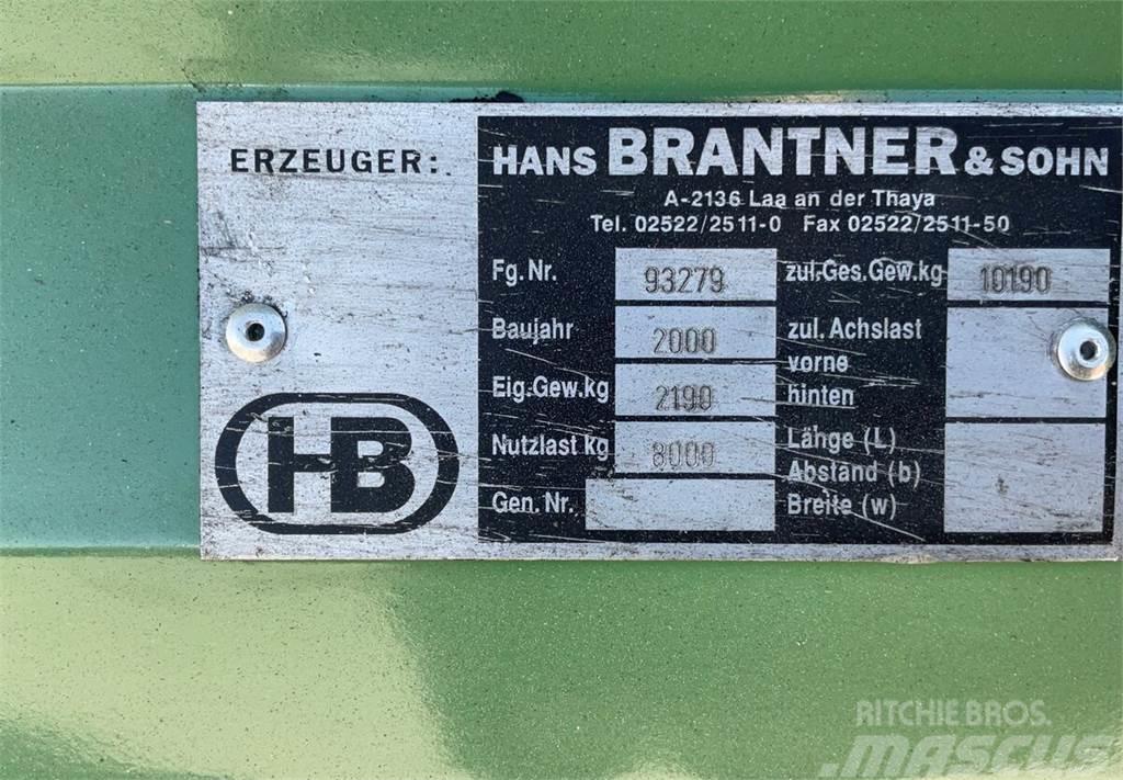 Brantner 10t Treileri-pašizgāzēji