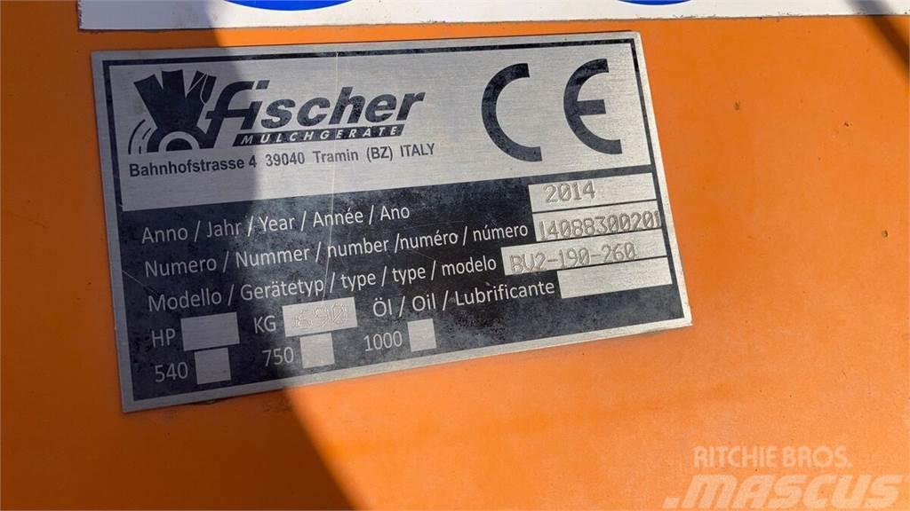 Fischer BV2 190-260 Pļaujmašīnas/pašgājēji