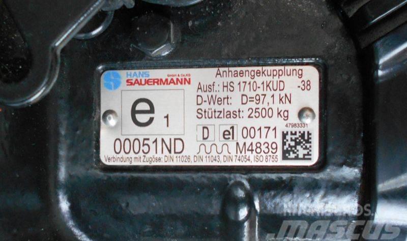  Sauermann Anhängekupplung HS 1710-1KUD Cits traktoru papildaprīkojums