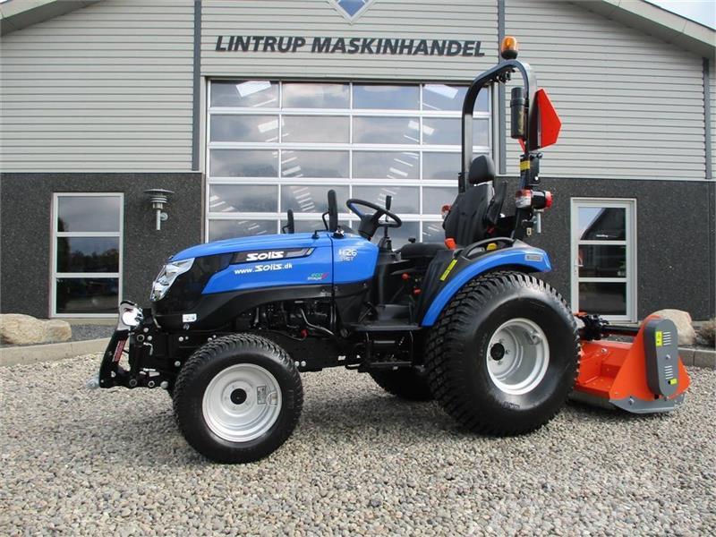 Solis 26 HST med Frontlift & FrontPTO Kompaktie traktori
