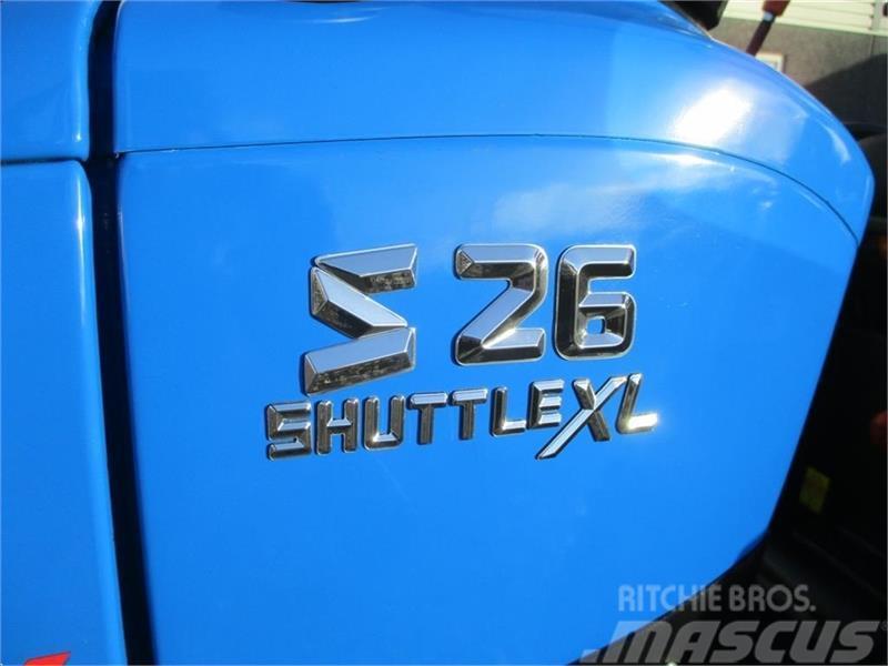 Solis S26 Shuttle XL 9x9 med store brede Turf hjul på ti Kompaktie traktori