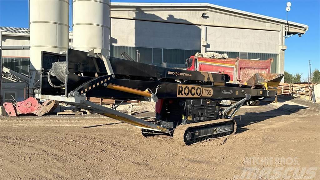 ROCO T65 Stacker Atkritumu konveijeri