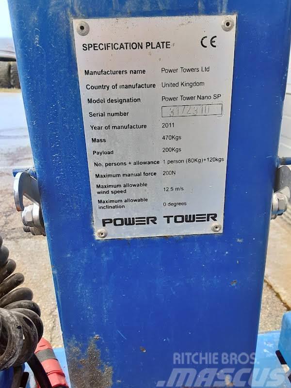 Power TOWERS NANO SP Citi pacēlāji un platformas