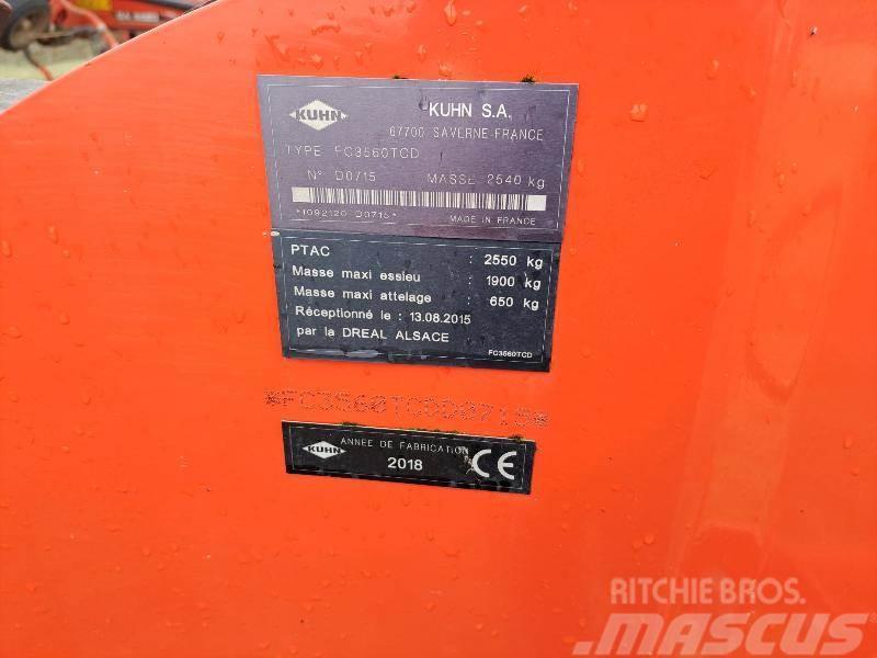 Kuhn FC 3560 TCD Pļaujmašīnas ar kondicionieri