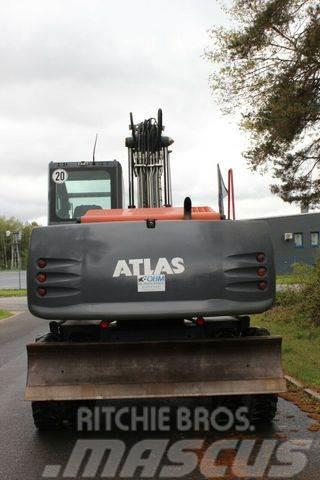 Atlas 160W - mit SMP Schnellwechsler Ekskavatori uz riteņiem