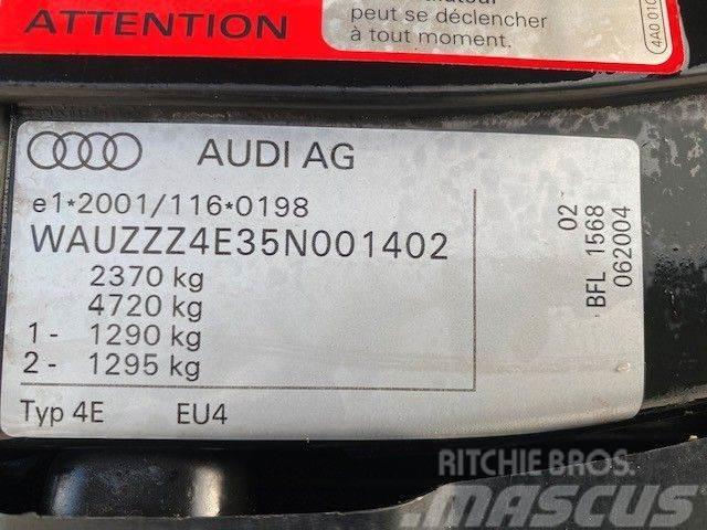 Audi A8 3.7 tiptronic quattro vin 402 Automašīnas