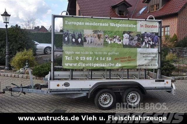 Böckmann Werbeanhänger , Gestell Dzīvnieku transportēšanas piekabes