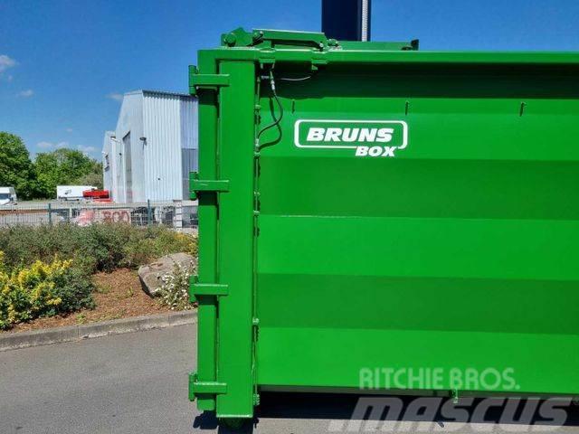 Bruns Abrollcontainer Kran 34cbm beidseitig Treileri ar āķi
