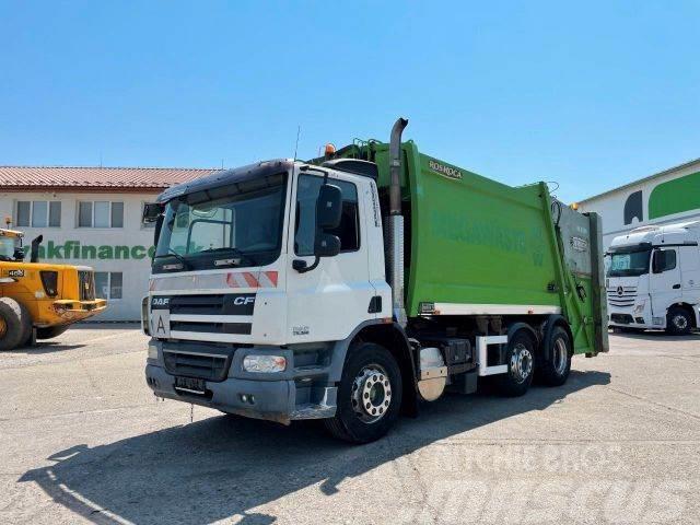 DAF CF 75.360 6x2 garbage truck, manual, EURO 3, 222 Atkritumu izvešanas transports