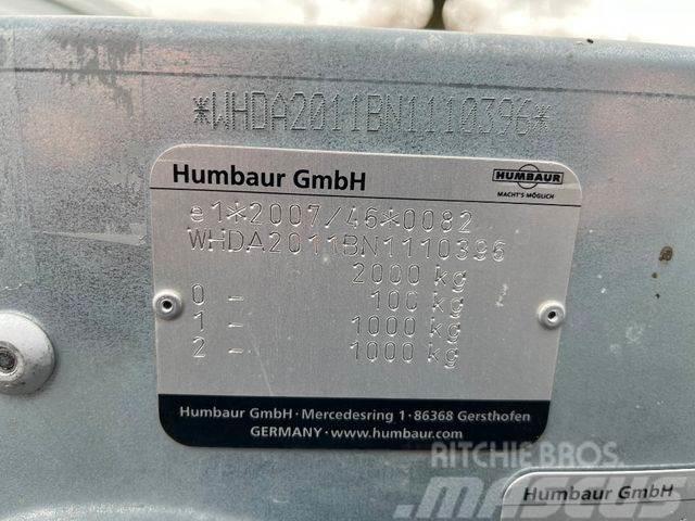 Humbaur FTK204020, Standort: FR/Corcelles Auto pārvadāšanas treileri