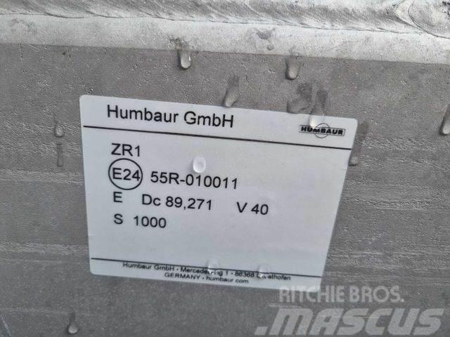 Humbaur HS 654020 BS Tandem Tieflader Zemie treileri