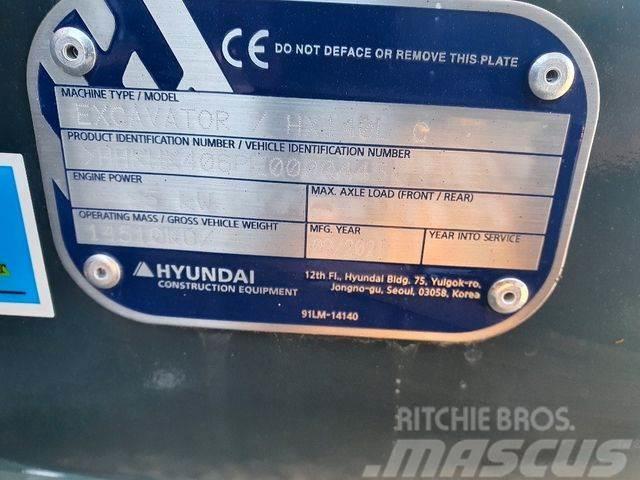 Hyundai HX140LC Kāpurķēžu ekskavatori