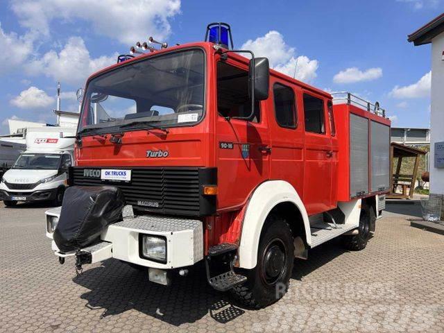 Iveco 75-16 AW 4x4 LF8 Feuerwehr Standheizung 9 Sitze Citi