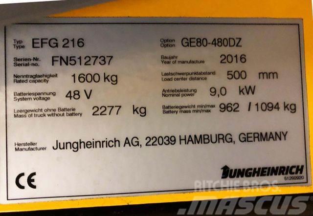 Jungheinrich EFG 216 Autokrāvēji - citi