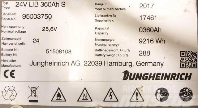 Jungheinrich ERD 220 - 1660MM HUB - 2000KG -INITIAL. -LITHIUM Pasūtījumu savācējs lielam augstumam