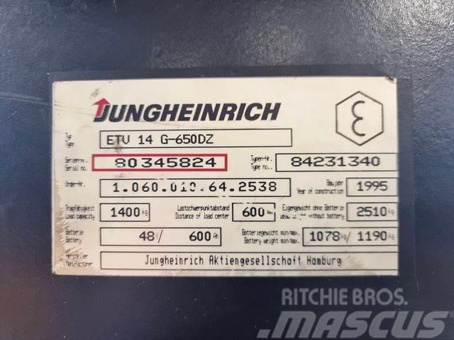 Jungheinrich ETV 14 - 6.2M HUBHÖHE - 5.083 STD. Lielaugstuma pārvadātājs