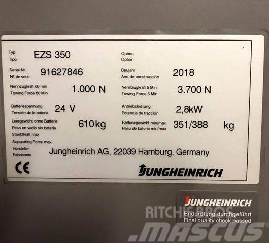 Jungheinrich EZS 350 - BJ. 2018 - NUR 487 STUNDEN Citi