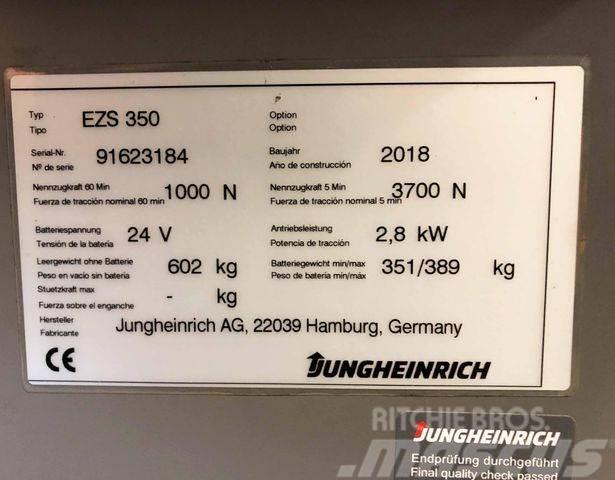 Jungheinrich EZS 350 - BJ. 2018 - NUR 1.606 STD. Citi