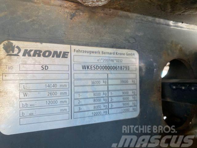 Krone freezer Diesel Electric vin 793 Piekabes ar temperatūras kontroli