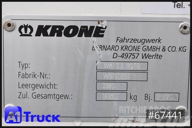 Krone WB BDF 7,45 Koffer, Klapptische, 2520 mm innen Platformas