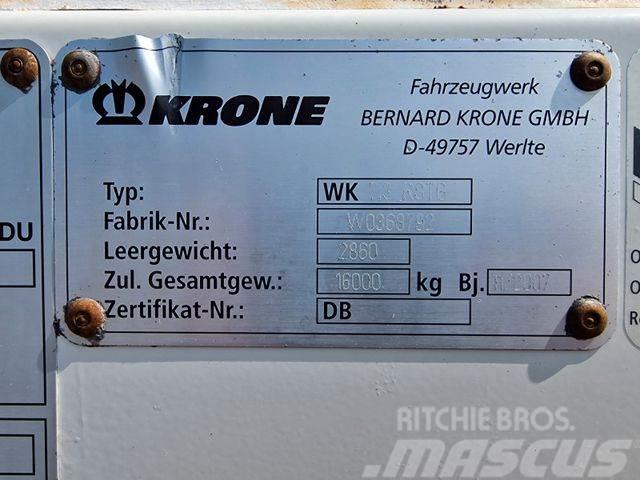 Krone WK 7.3 RSTG / Rolltor / Textil / Koffer Platformas