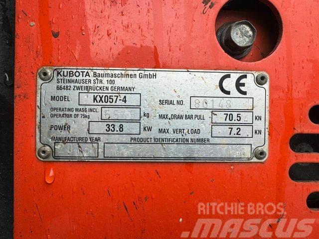 Kubota KX 57-4 mit MS 03 Variolock Schnellwechsler Mini ekskavatori < 7 t