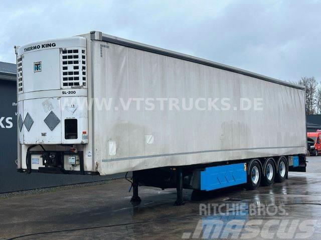Lecitrailer Carfrime Thermoplane,Liftachse.ThermoKing Tents puspiekabes