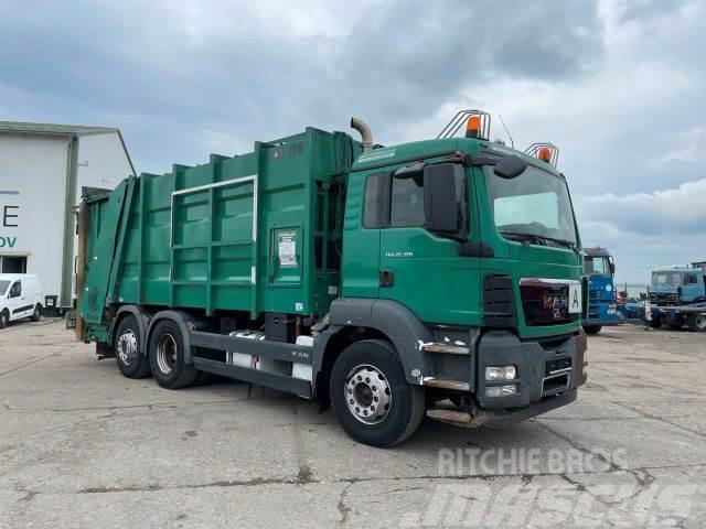 MAN TGS 26.320 6x2 garbage truck vin 742 Atkritumu izvešanas transports