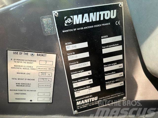 Manitou MRT 2540 P manipulator vin 065 Frontālie iekrāvēji un ekskavatori