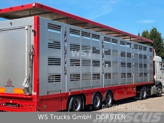  Menke-Janzen 4 Stock Vollalu Typ 2 Lenkachse Dzīvnieku transportēšanas piekabes