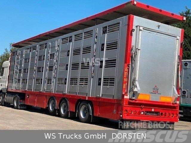  Menke-Janzen Menke 4 Stock Lenk Lift Typ2 Lüfter D Dzīvnieku transportēšanas piekabes