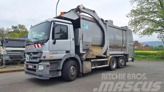 Mercedes-Benz 2532 Actros Überkopflader Atkritumu izvešanas transports