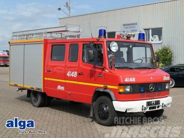 Mercedes-Benz 814 D/Feuerwehr/Metz/Wassertank/Pumpe Citi