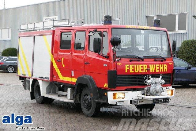 Mercedes-Benz 814 F 4x2, Pumpe, DOKA, Feuerwehr, 26tkm Citi