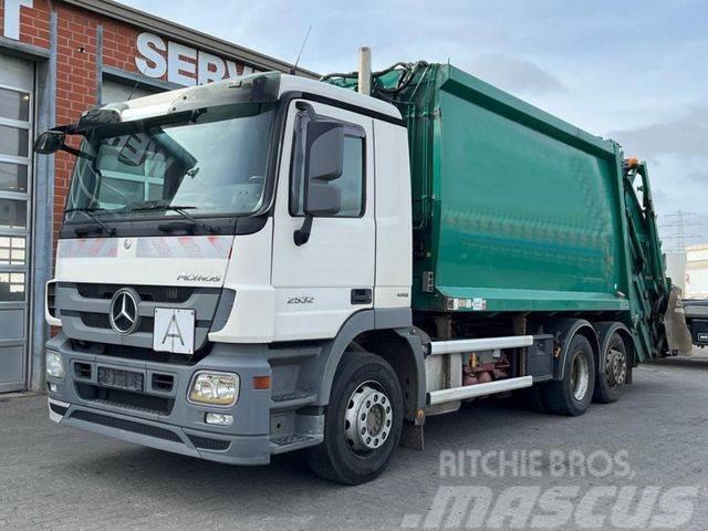 Mercedes-Benz Actros 2532 L 6x2 Müllwagen Mehrzwecklifter Atkritumu izvešanas transports