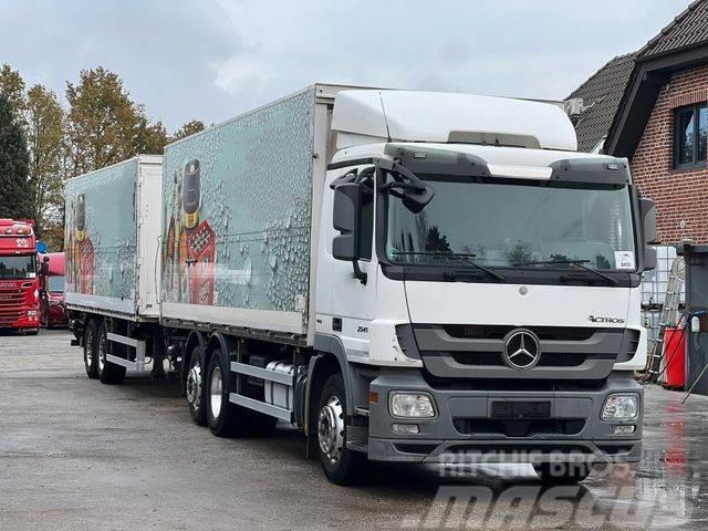 Mercedes-Benz Actros 2541 L 6x2 und Boese BTA 7.3 LBW Dzērienu piegāds kravas mašīnas