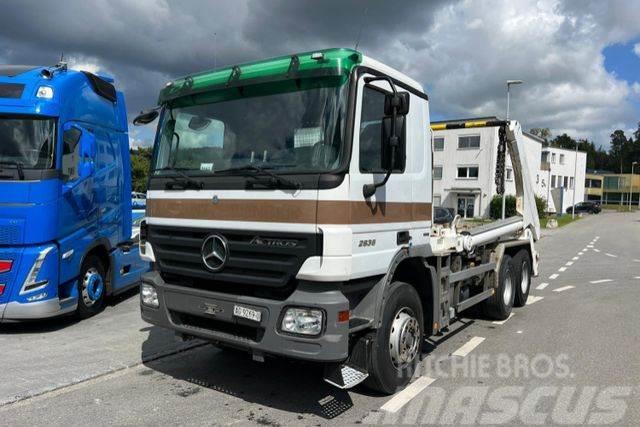 Mercedes-Benz Actros 2636 6x4 UT Gigant Kabeļu pacēlājs nomontējamām kravas mašīnām