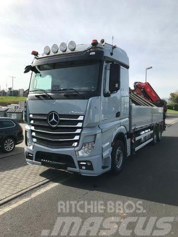 Mercedes-Benz Actros 2648 6x4 Fassi Kran F485 neue UVV Smagās mašīnas ar celtni
