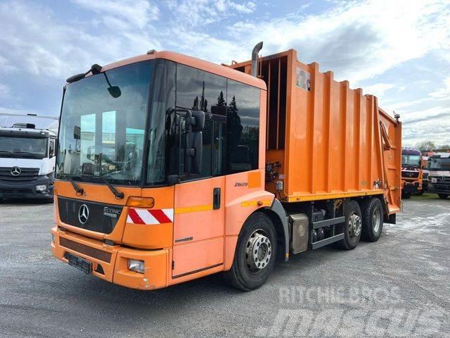 Mercedes-Benz ECONIC 2629 L 6x2 Müllwagen Haller+ZoellerSchütt Atkritumu izvešanas transports