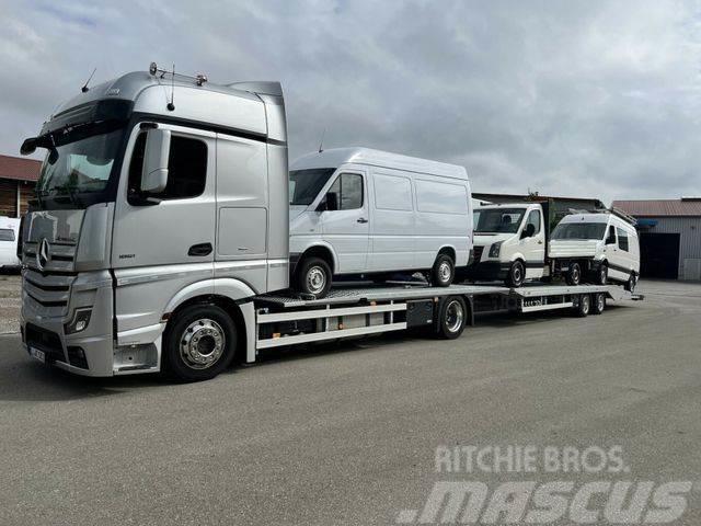 Mercedes-Benz Sprinter 210 CDI Pritsche Vieglais kravas automobilis/izkraušana no sāniem