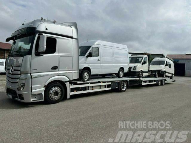 Mercedes-Benz Sprinter 313 CDI 4x4 Allrad Doka 1.Hand! Vieglais kravas automobilis/izkraušana no sāniem